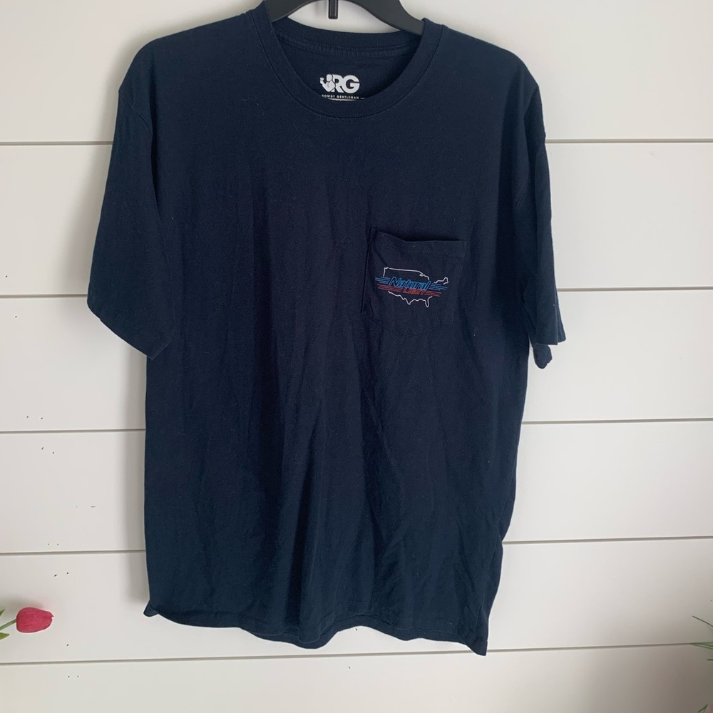 rowdy gentleman natty light shirt, extra large